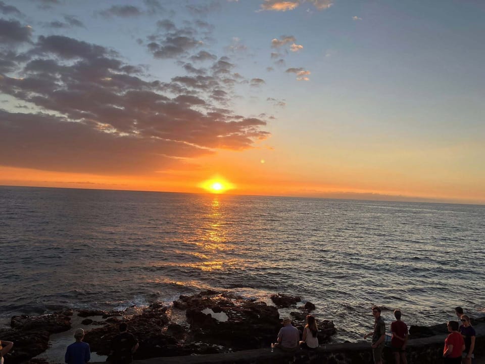 Sunset from the lanai