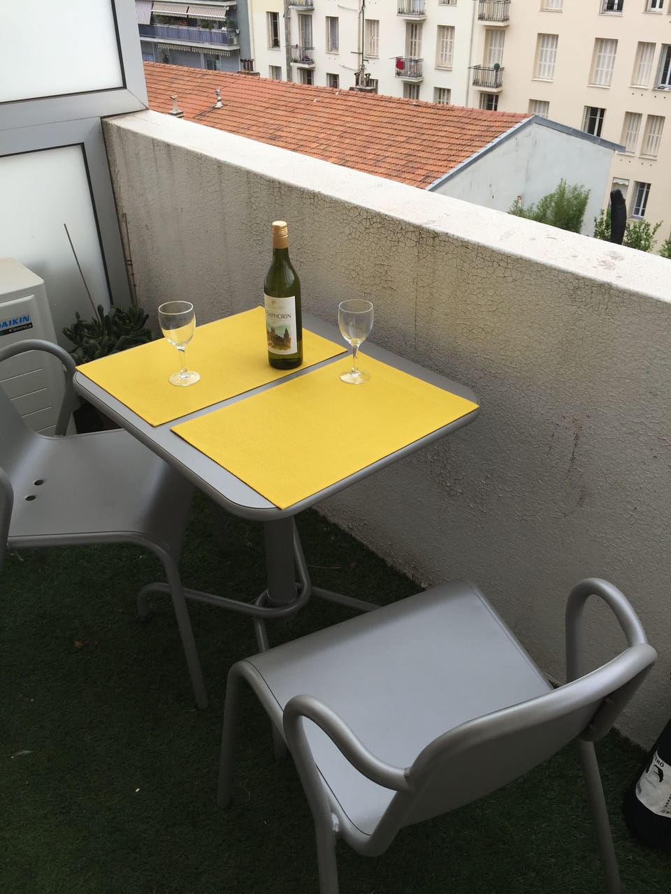 Relax outside on the terrace.