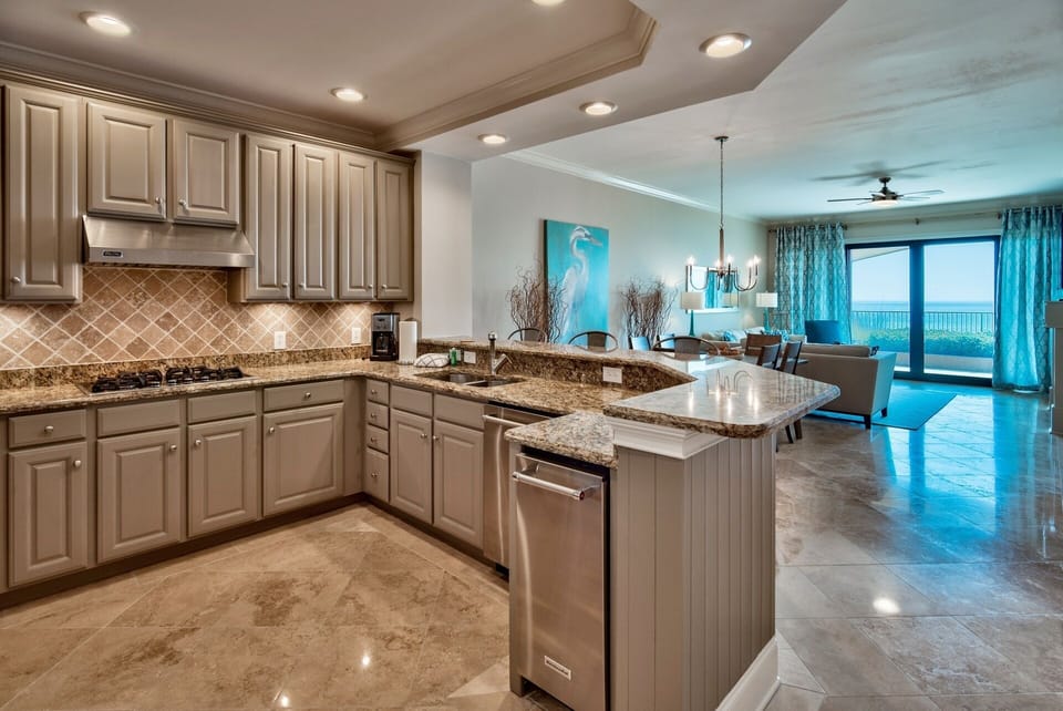 Kitchen with a view