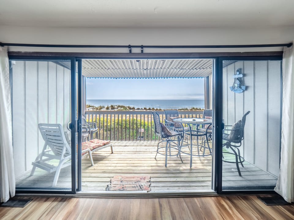 Back Patio Ocean Views