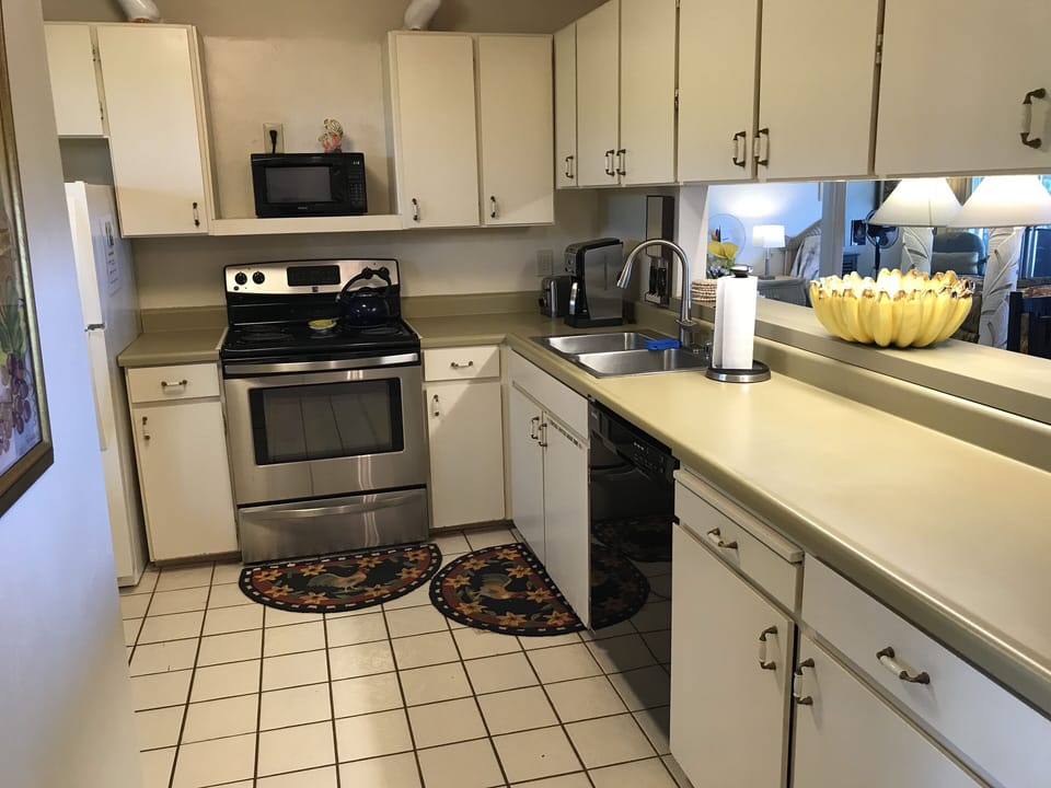 spacious kitchen