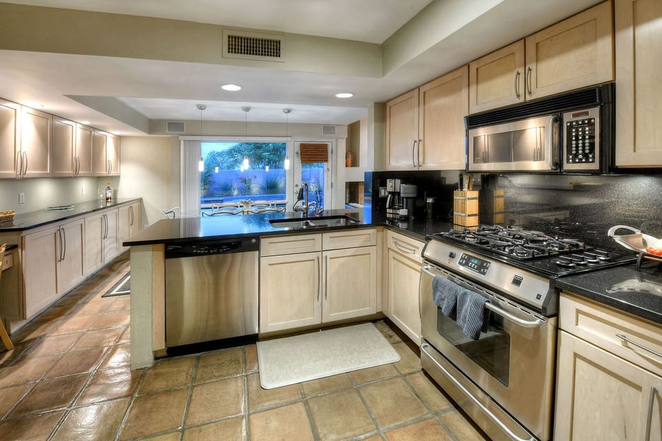 All Stainless Kitchen