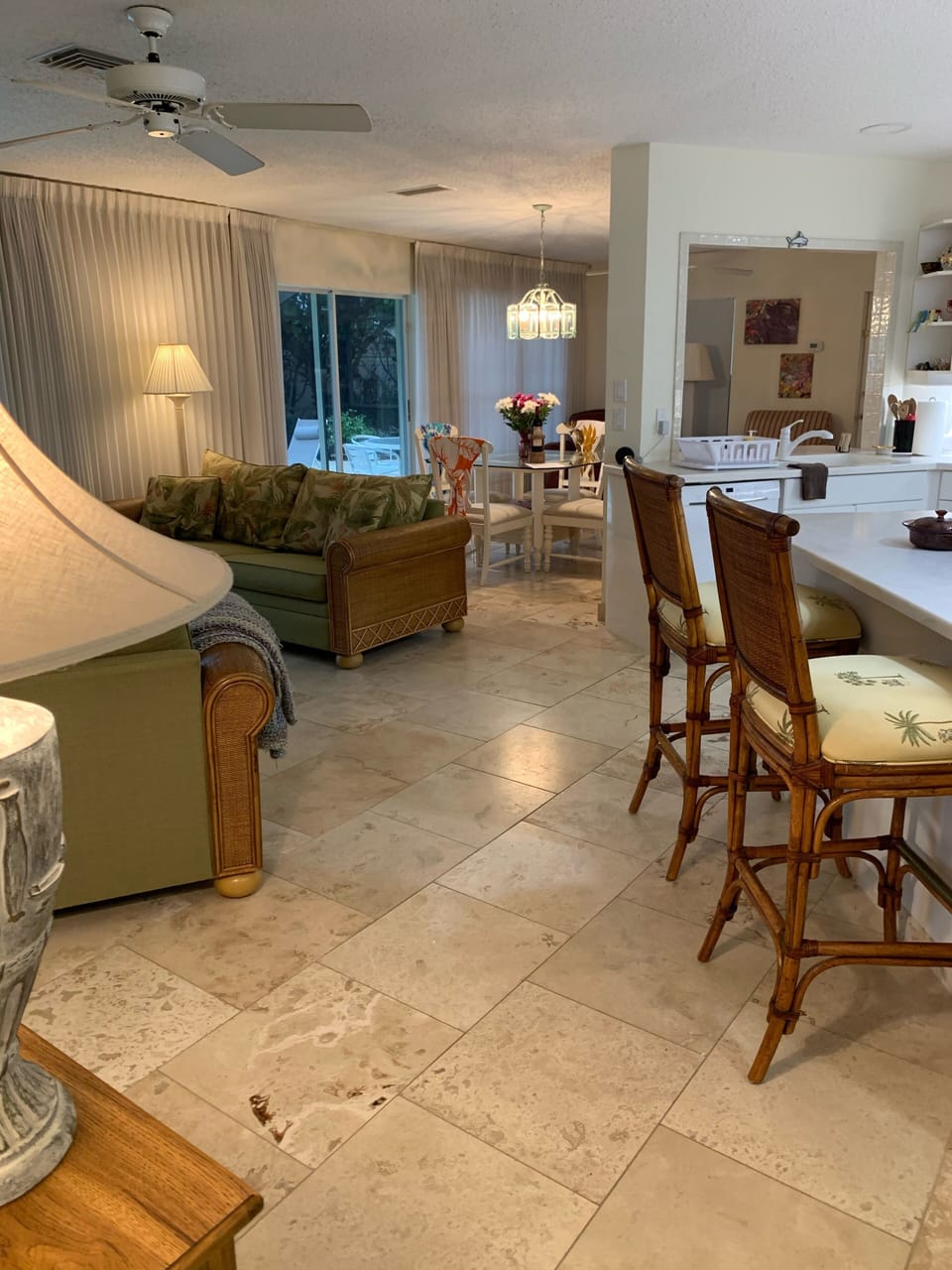 West facing living area