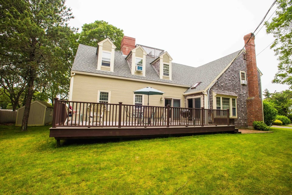 large backyard