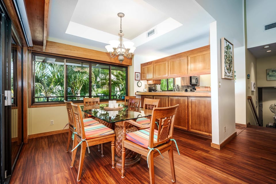 Dining area and  kitchen