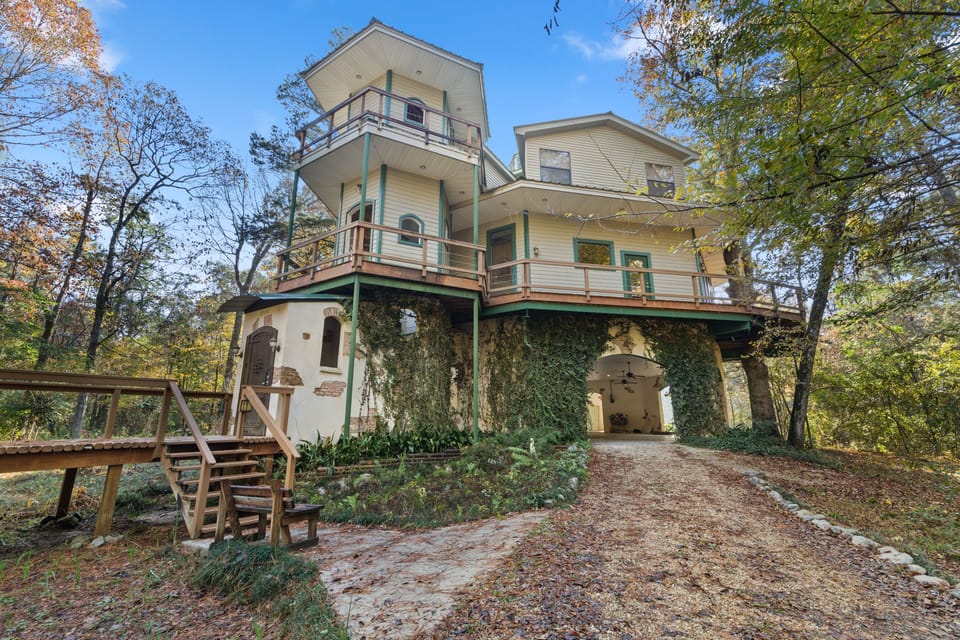 side view of the house
