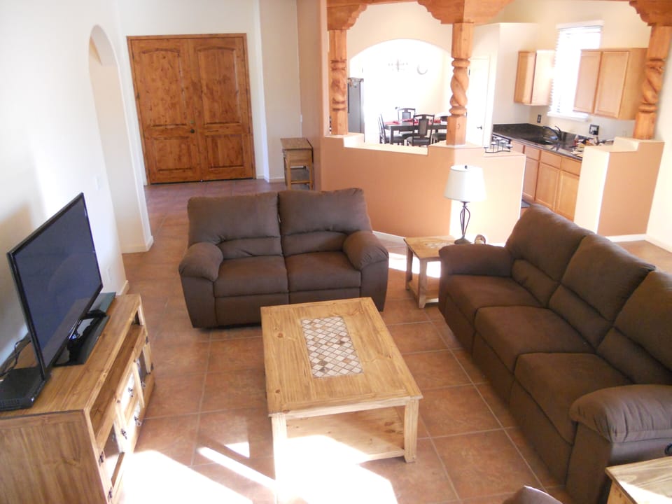 Living room, recliner chair not shown in this picture.