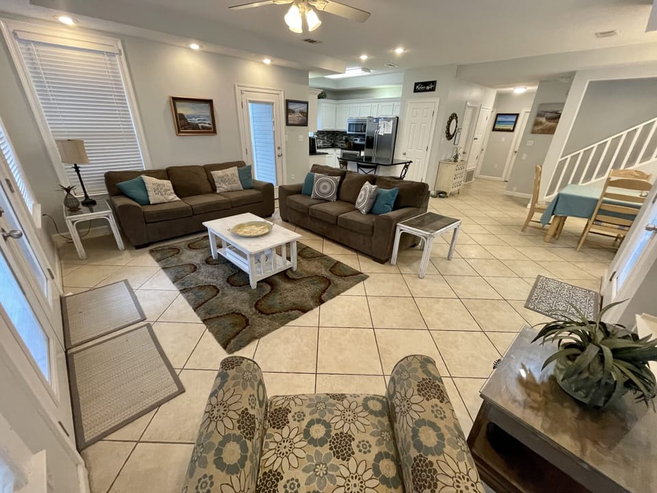 Enjoy the large open floor plan