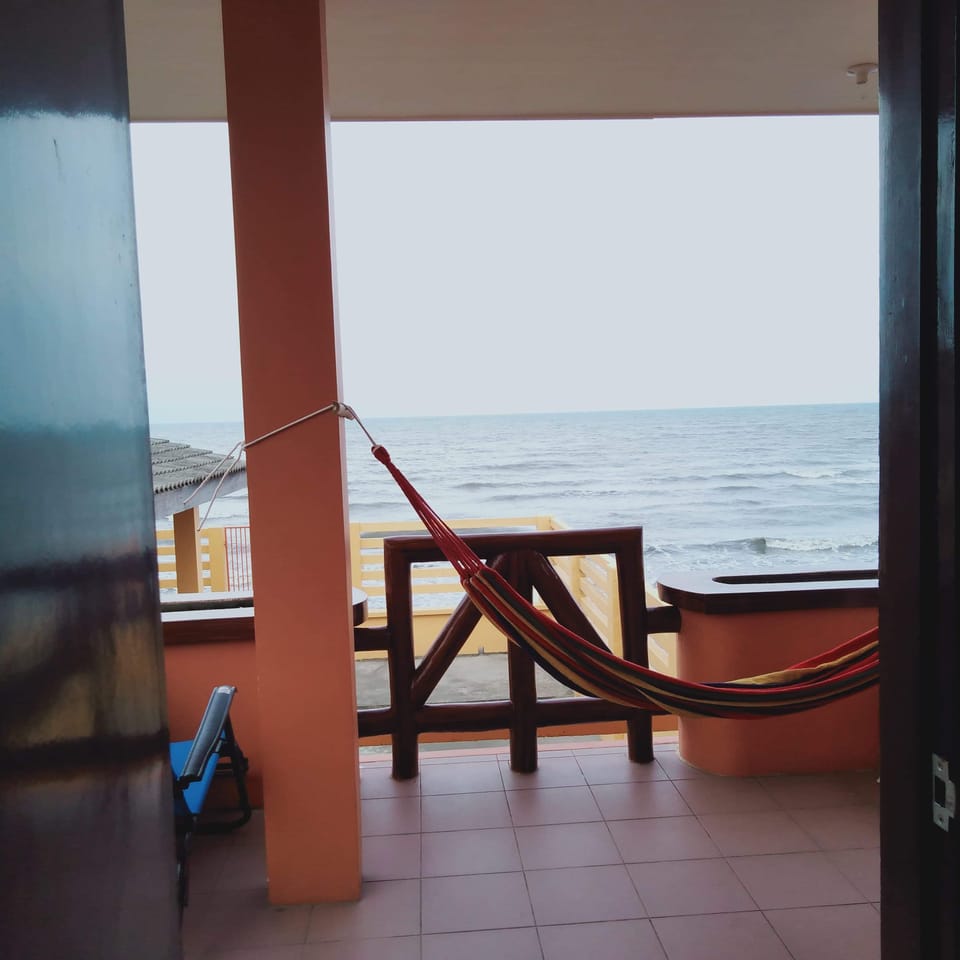 view from upstairs patio