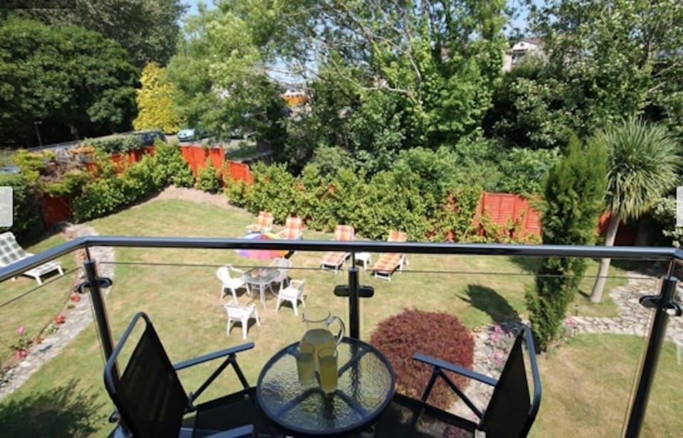 Balcony from Master bedroom overlooking garden