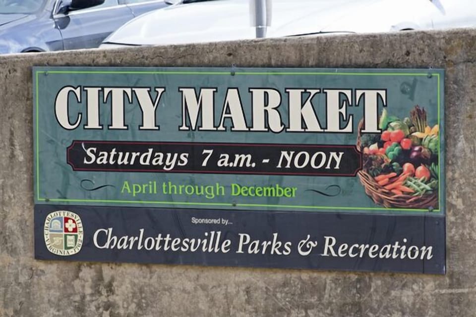 City market an easy 10 minute walk, every Saturday morning(seasonal).
