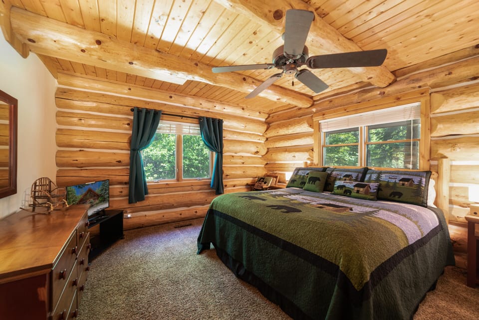A beautiful place to lay your head after a fun day around the Door!