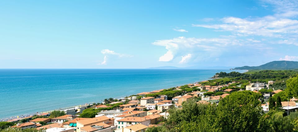 View of the coastline