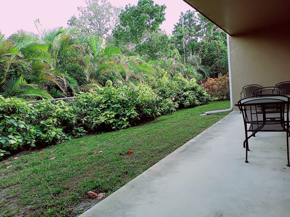 Outdoor patio for this unit.