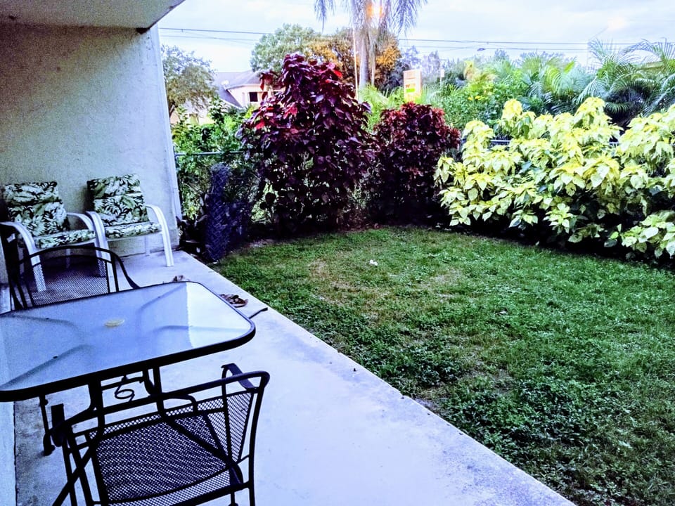 Outdoor patio for this unit