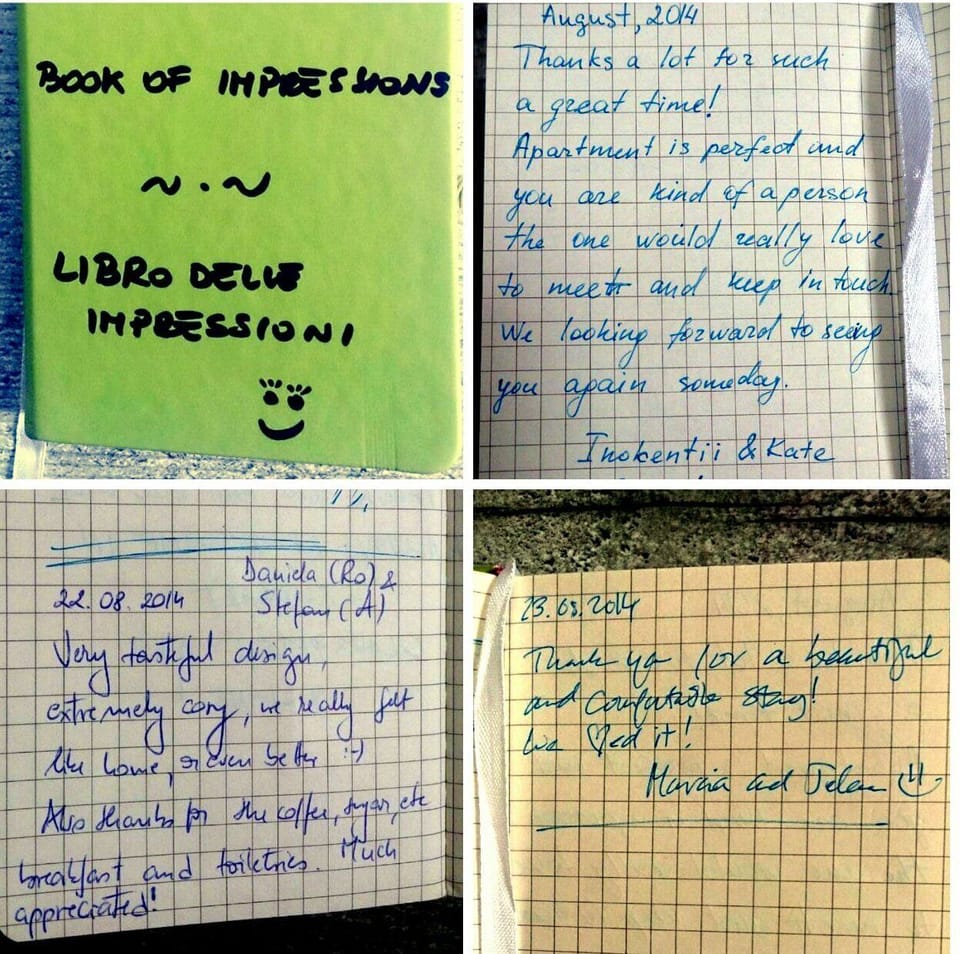 Some guests' impressions :)