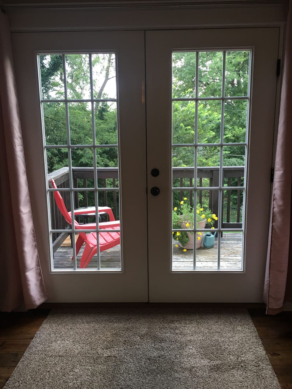 Primary bedroom suite’s scenic view to the outdoors