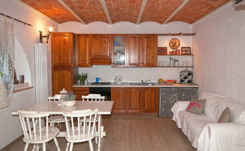 Kitchen and Living, Poolsidehouse