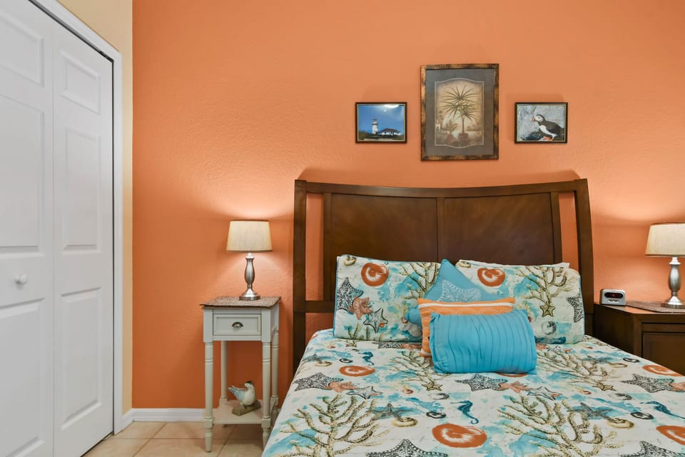Comfy queen bed