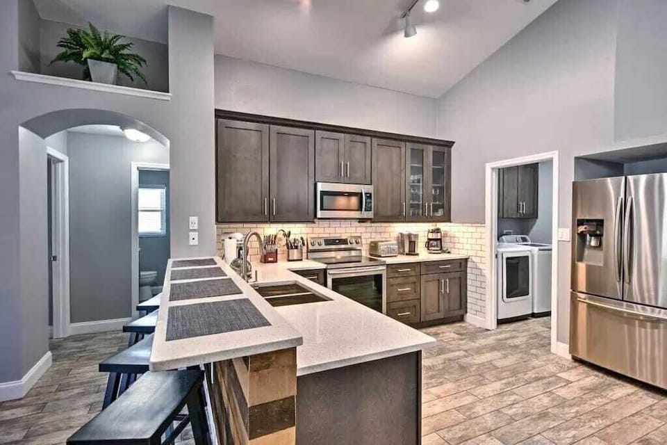 Semi Modern Luxury Kitchen