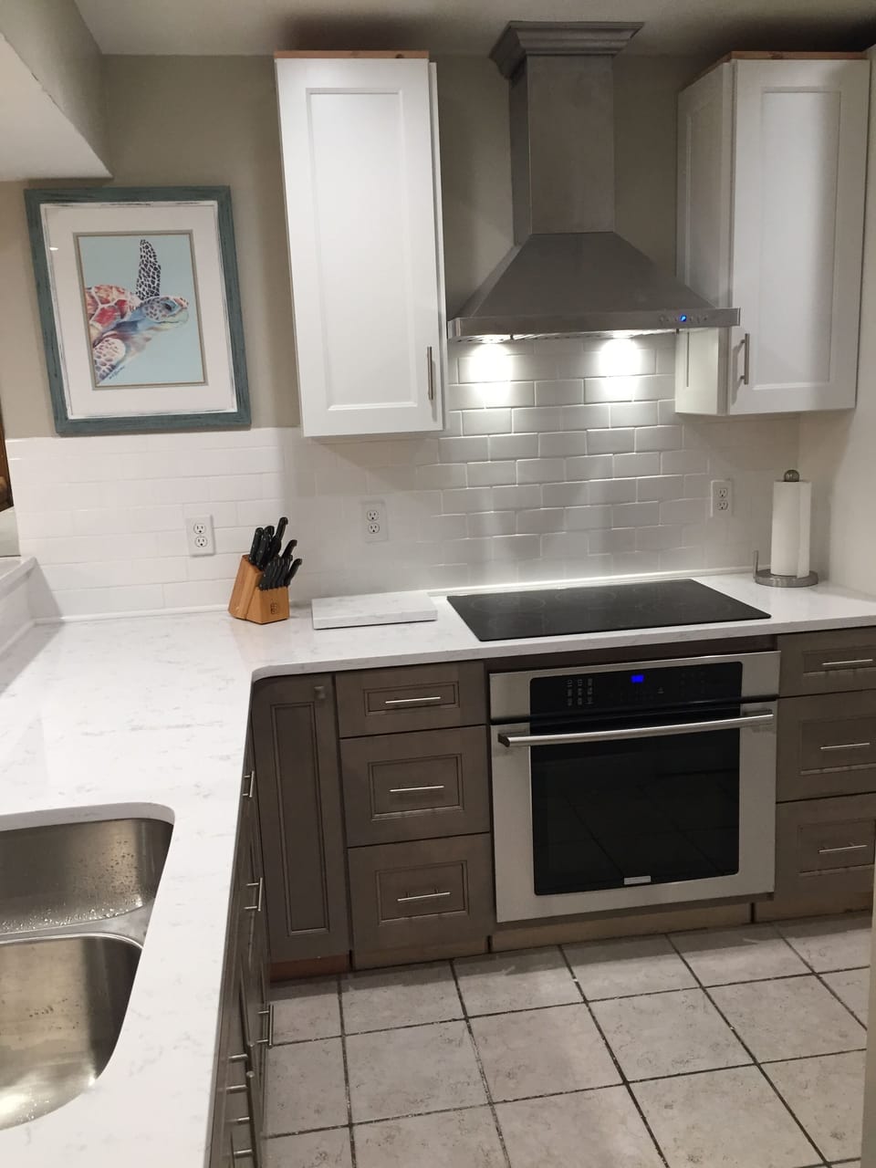 Newly updated kitchen