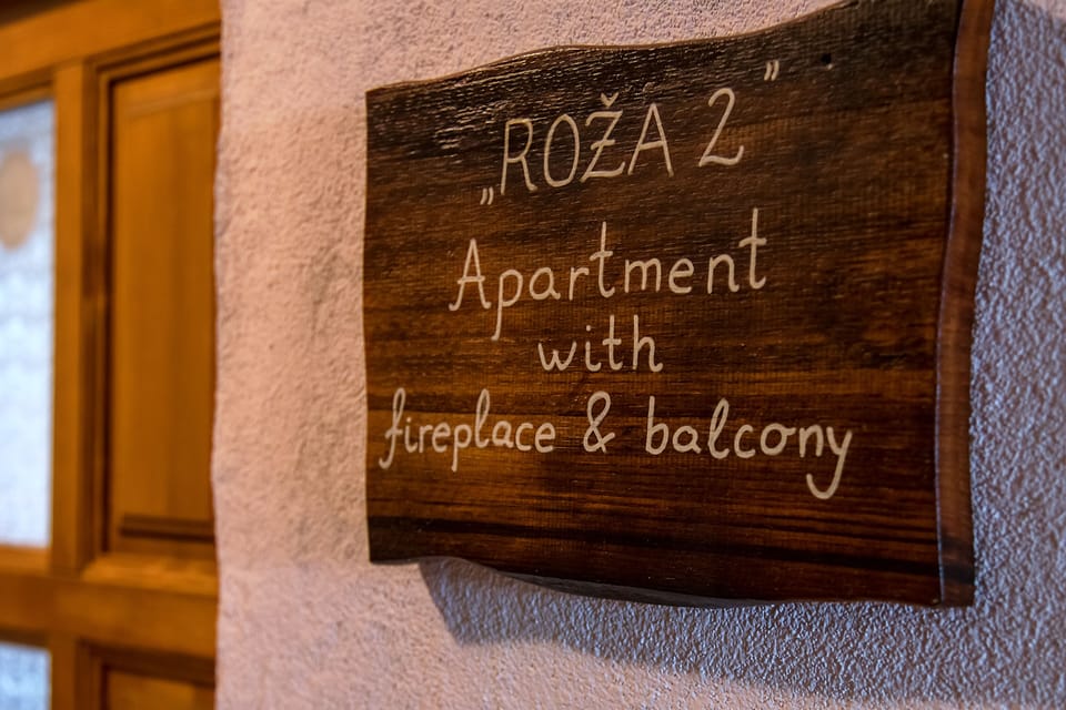 Apartment door, entrance