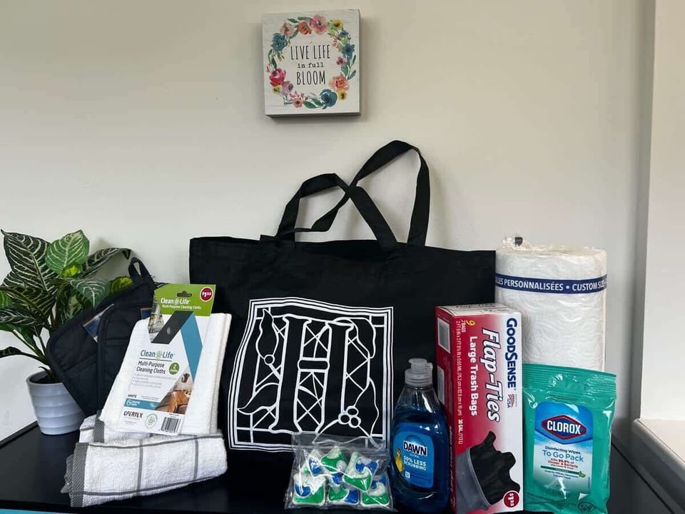 A welcome gift to get you started on your stay.