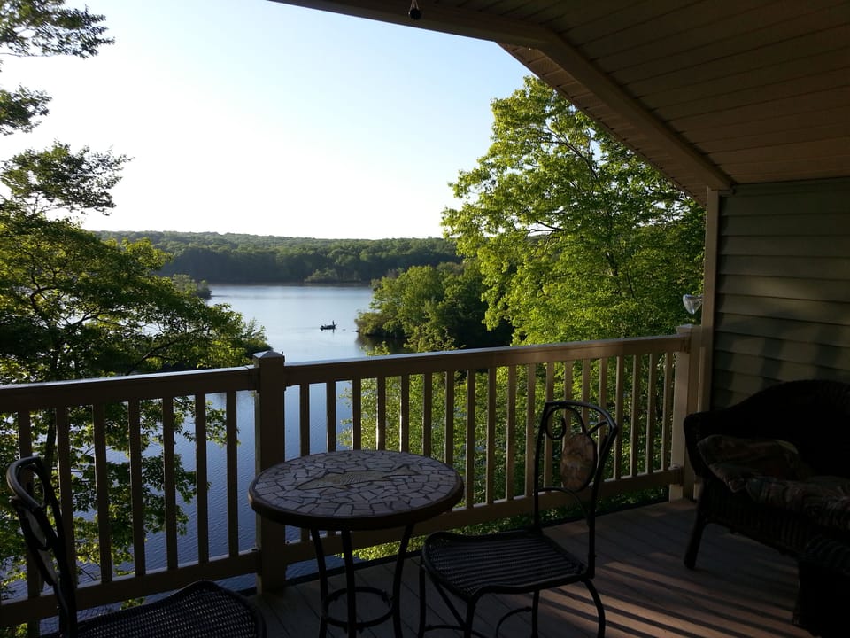 View from the balcony.