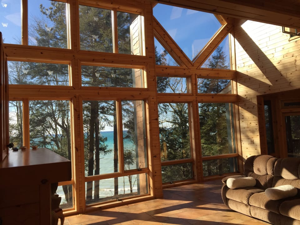 View from the inside of the house