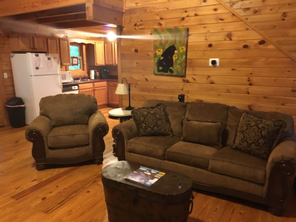 Living Room: Looking into Kitchen