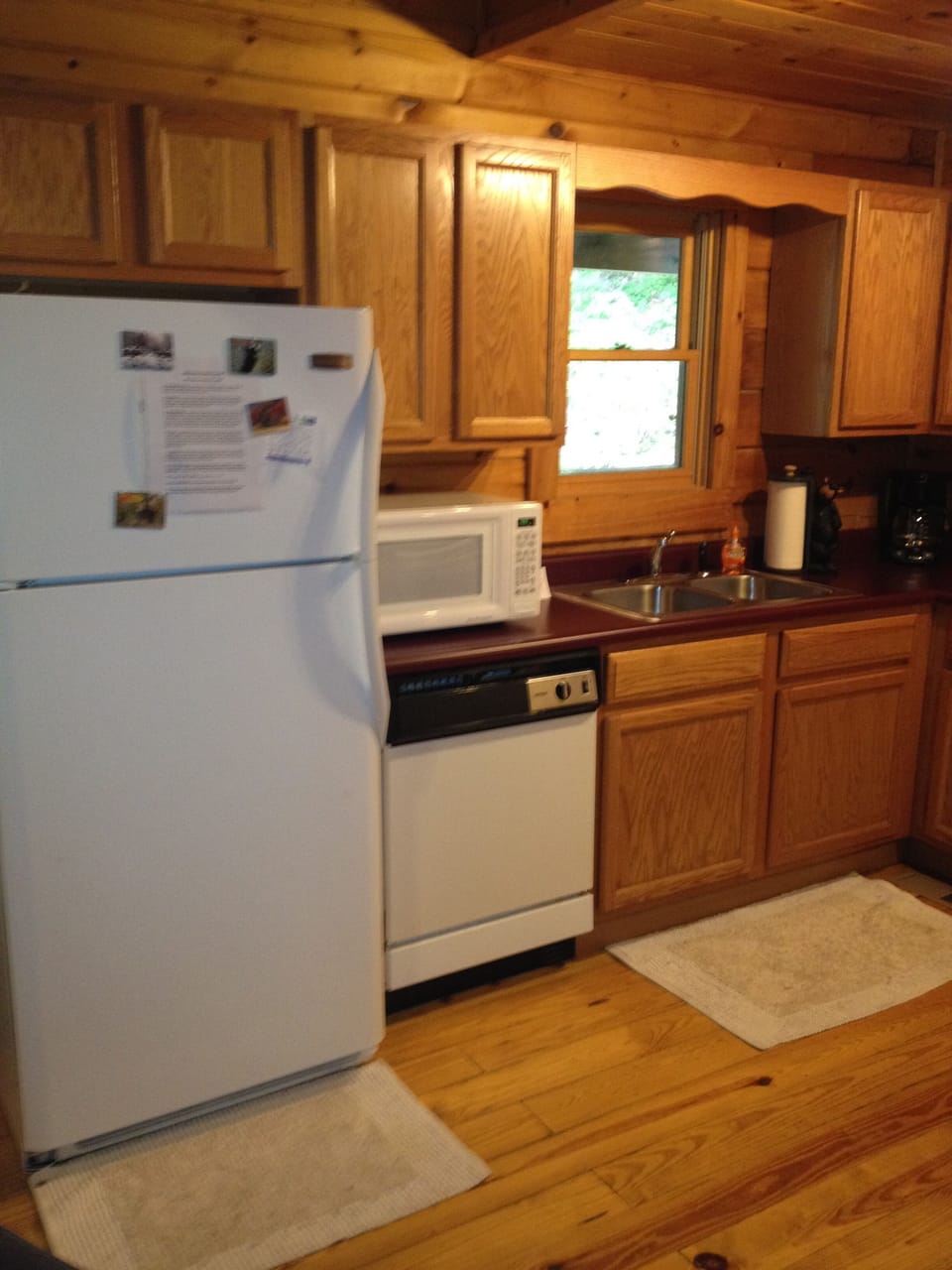 Kitchen viewed from Living Room.