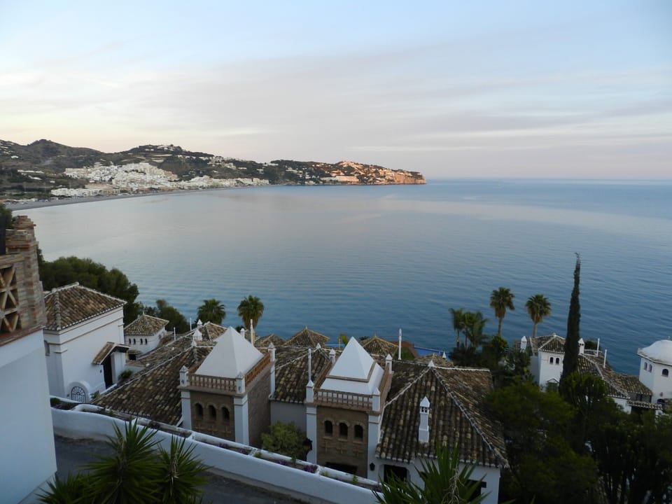 View of La Herradura Bay from Las Palomas