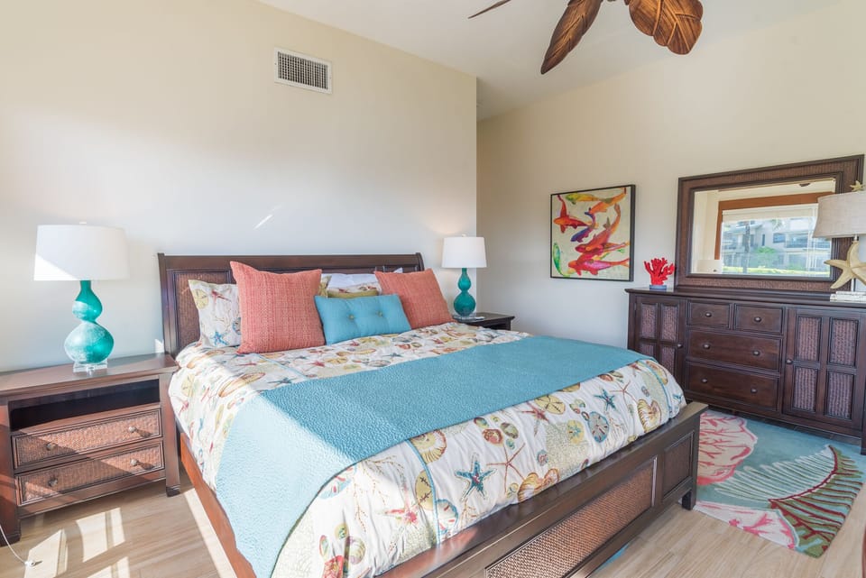 Luxury bedroom with all the perks