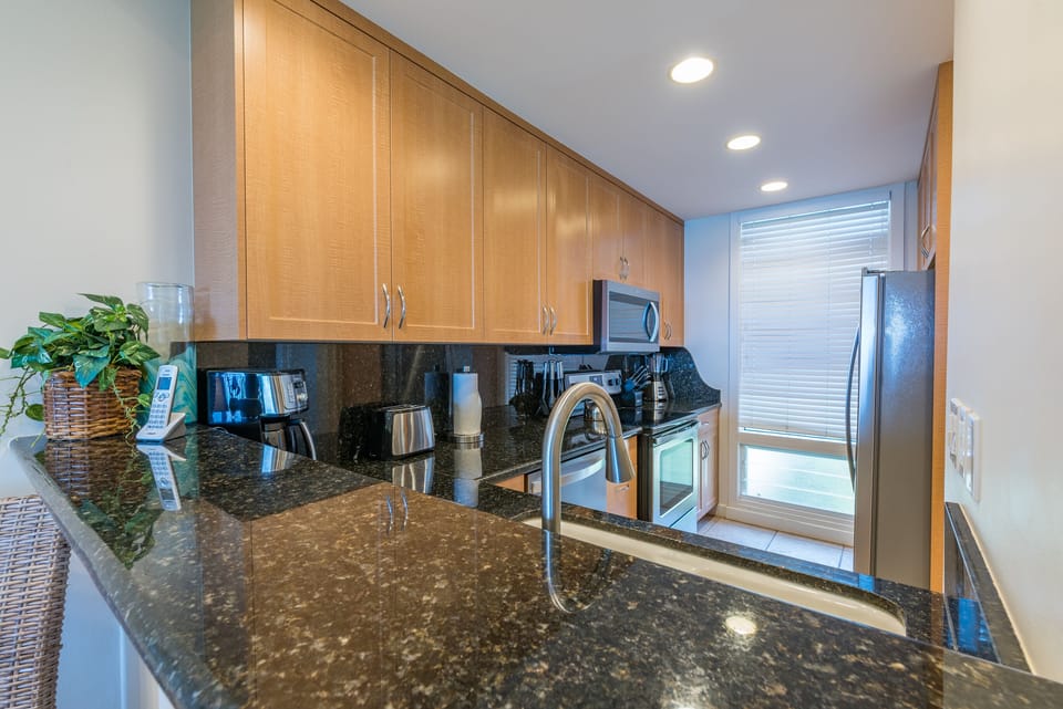 Fully equipped kitchen