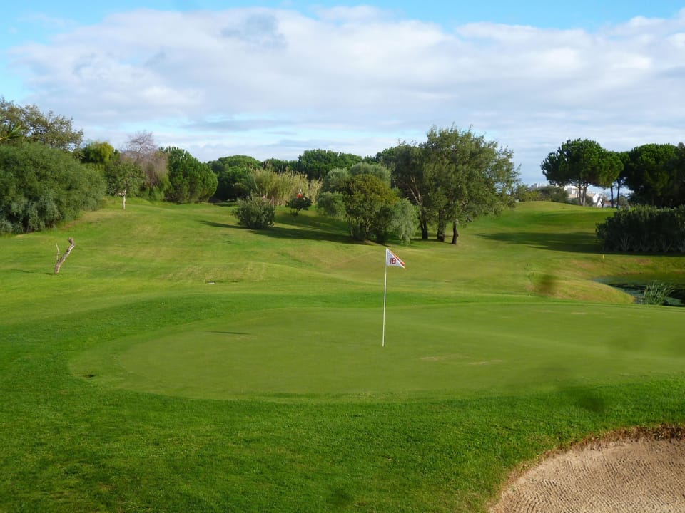 Balaia's 9th hole  (in November!)