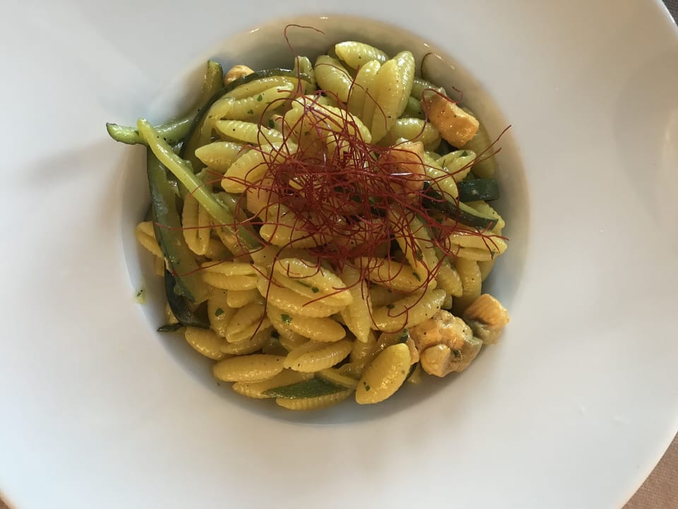 Italian food is some of the best in the world on and off the mountain 