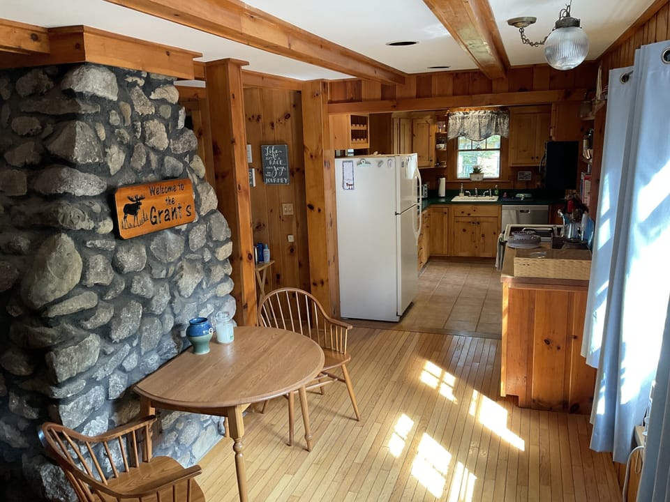 Main House Kitchen and Sitting Area