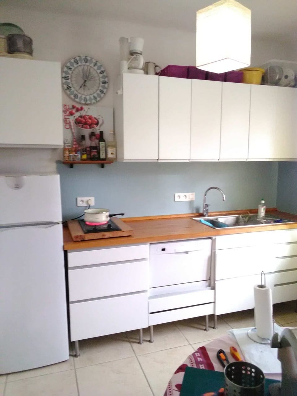 Kitchen in action