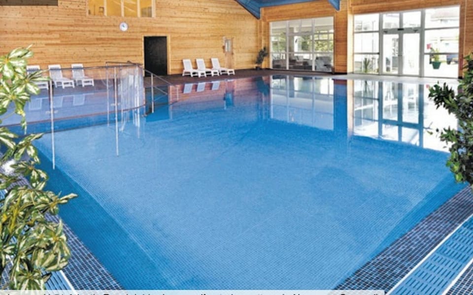Fully heated indoor pool included in the price