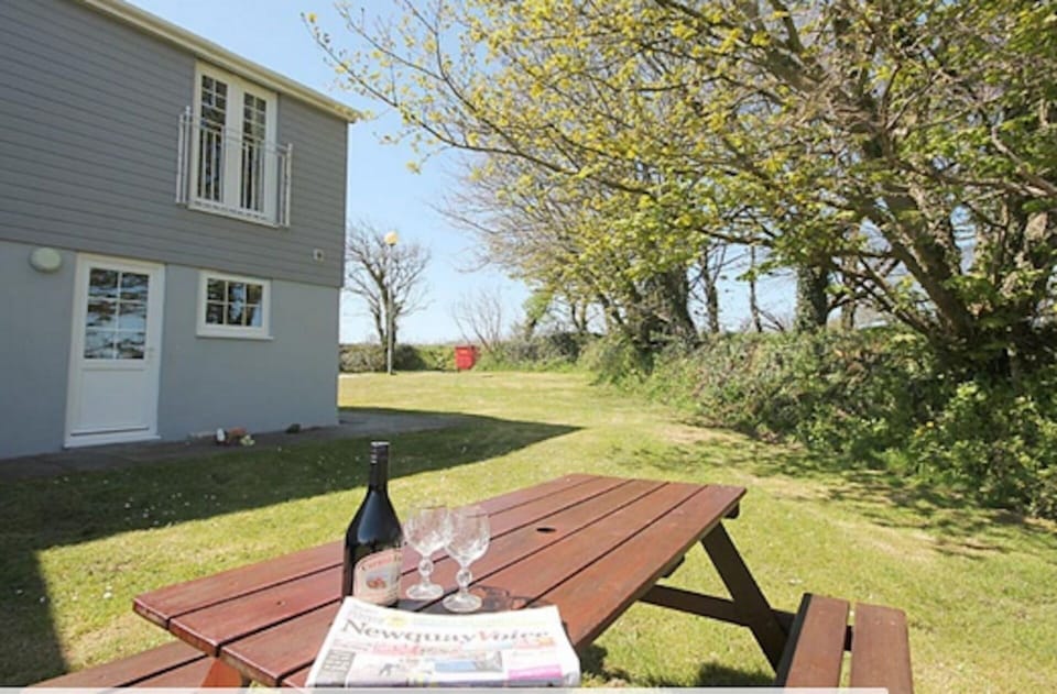 rear of the property