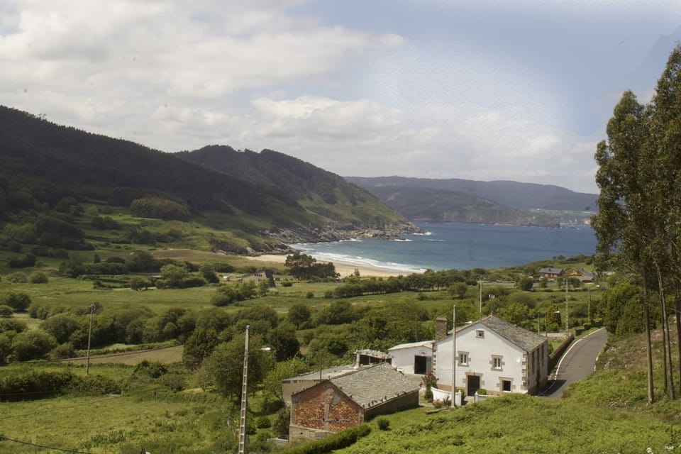 View from the house of Esteiro beach