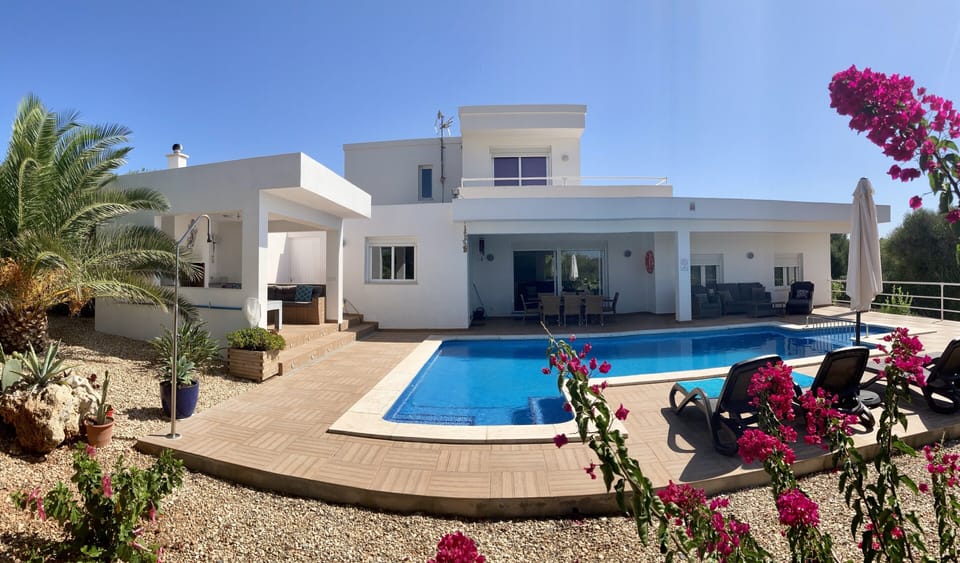 The rear garden