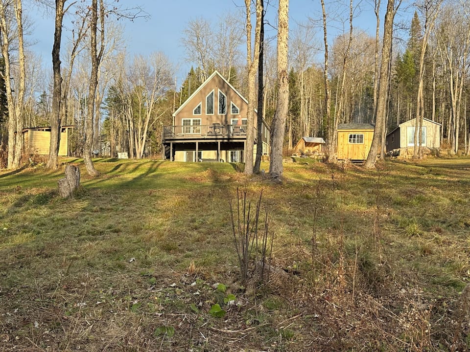 12 acres of freedom for your kids and dogs to play!
