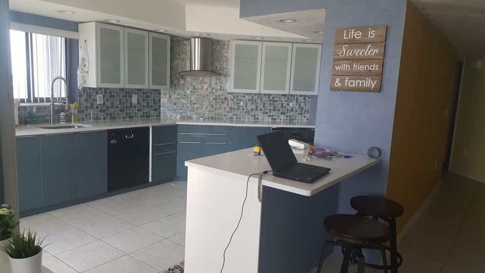 Totally remodeled kitchen with Stainless Steel appliances 