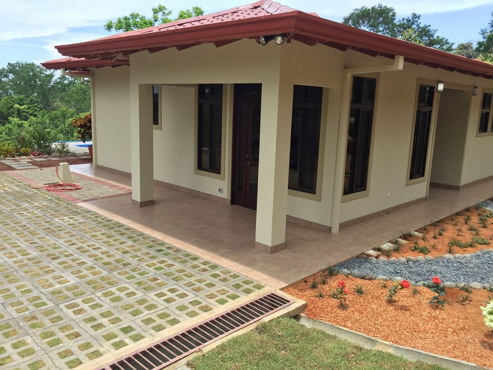 Front area of house