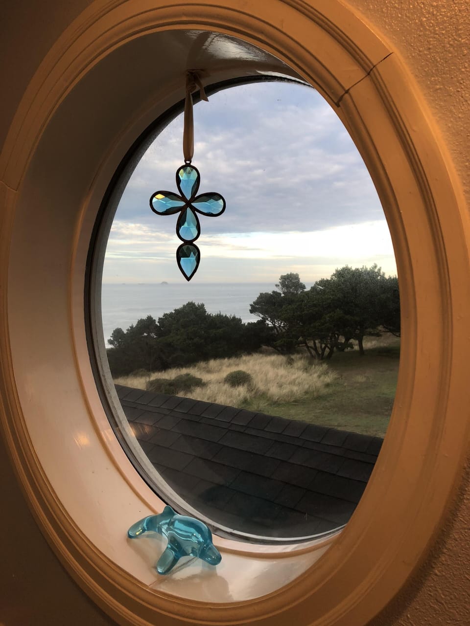 VIEW FROM A MASTER BEDROOM WINDOW