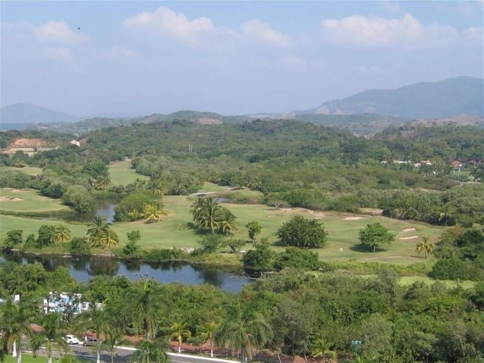 View back to the golf course