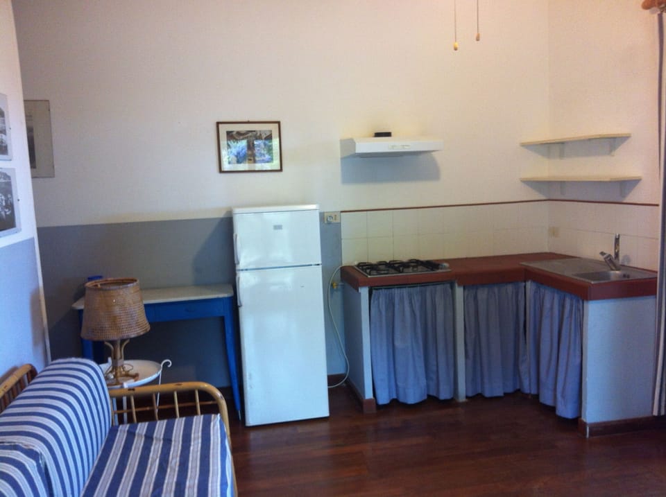 The kitchenette