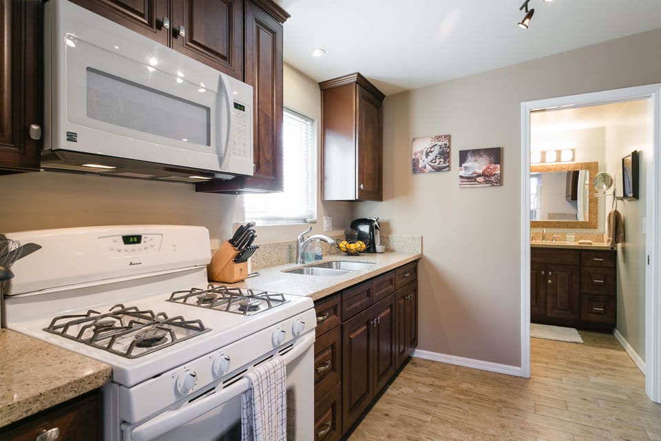 You have all major and counter top appliances  so you can make it all!
