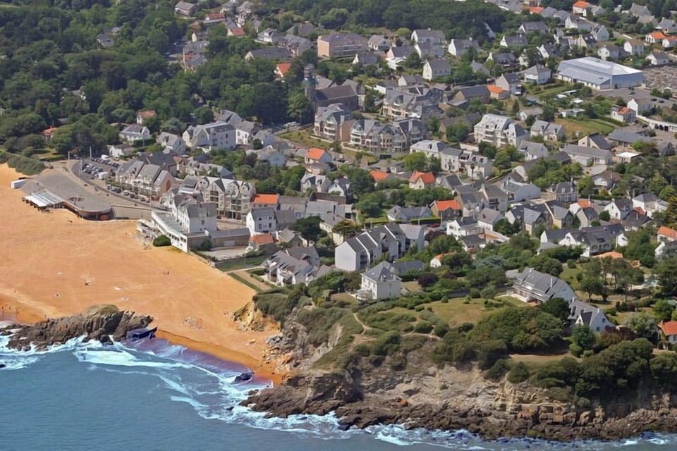 Aerial view of the resort of Saint-Marc-sur-Mer (3 Blue Flag Beaches)